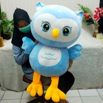 Boneka Roumang jumbo Size 28&quot;/100cm/boneka owl jumbo/boneka burung hantu/Animal Boneka Jumbo/Boneka Satu meter/