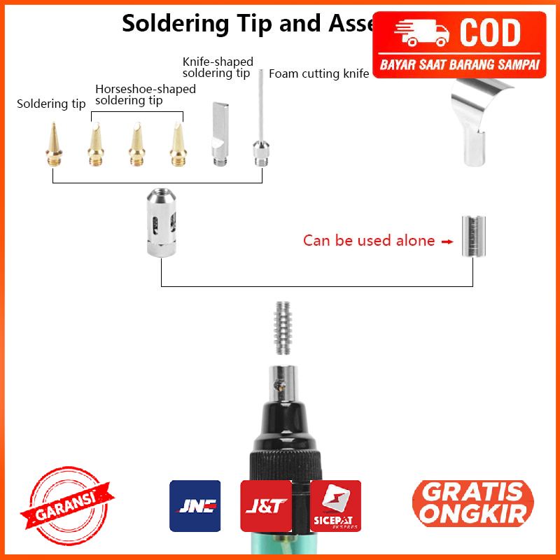 Solder Gas Butane Portable Iron Pen MT-100