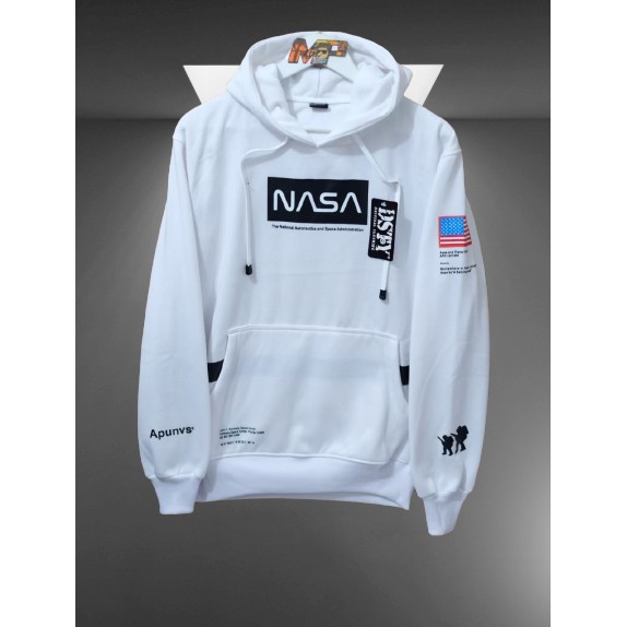 Hoodie NASA x BATHING APE bisa untuk pria/wanita