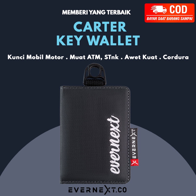 Dompet Kunci Mobil Motor CARTER Key Wallet