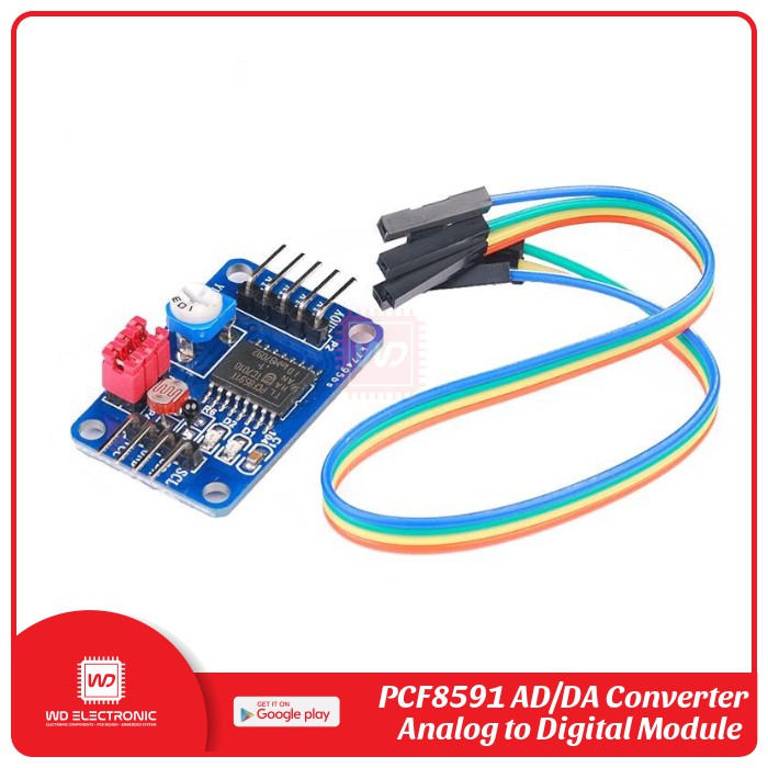 PCF8591 ANALAG TO DIGITAL CONVERTER MODULE