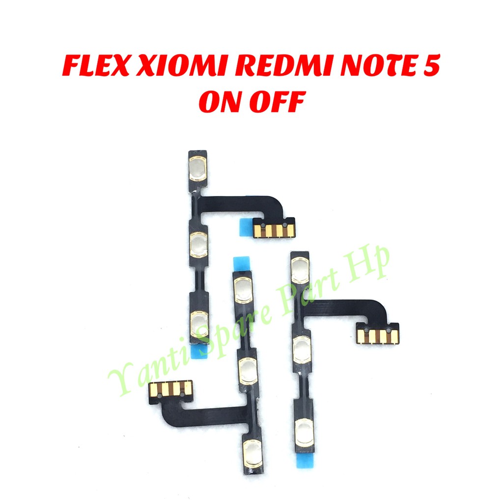 Flexible On Off Xiaomi Redmi Note 5 Original Terlaris New