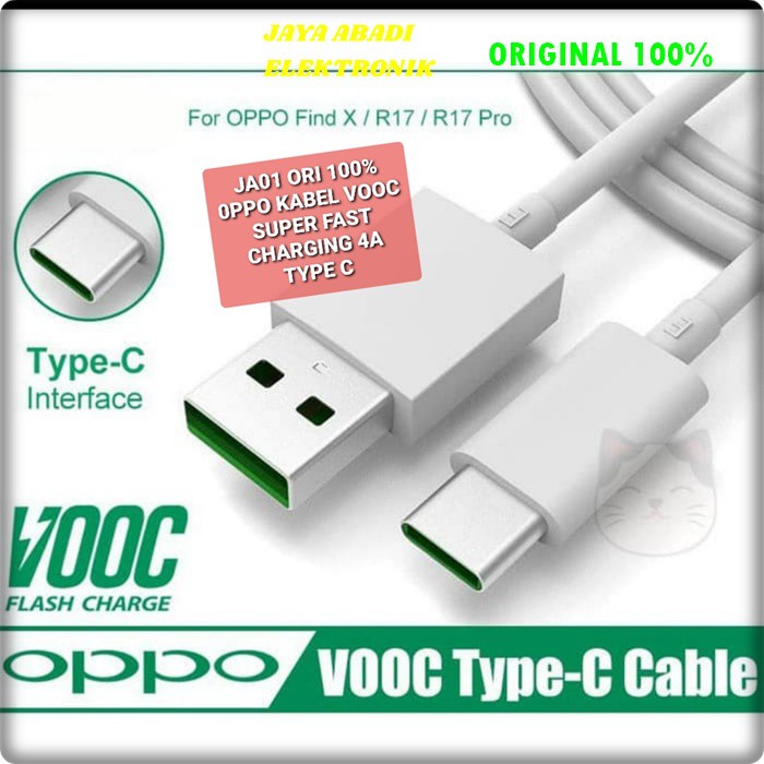 J01 KABEL DATA OPPO ORIGINAL 4A TYPE C USB SUPER FAST CHARGING TIPE C FLASH CAS CASAN VOOC CHARGER CHARGE J01  BISA SEGALA GADGET YG MENGGUNAKAN TYPE C  KABEL DATA ORIGINAL INI LEBIH TEBAL DAN CEPAT DARI KABEL MEREK LAIN  4 AMPERE  Support VOOC Flash