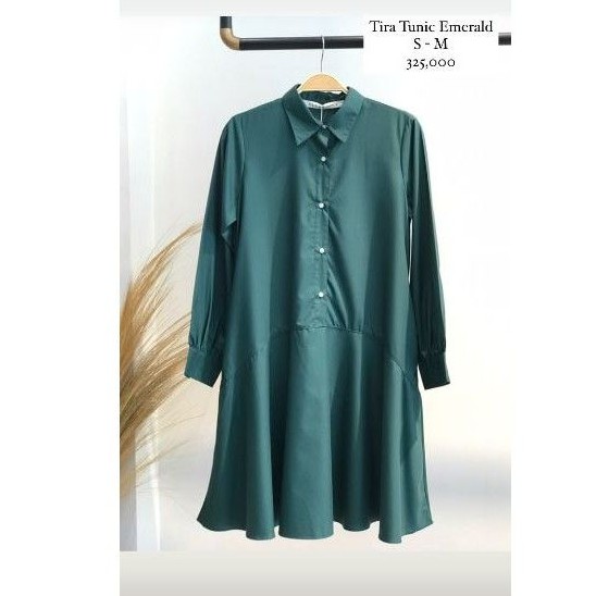 aleza label Tira tunic emerald