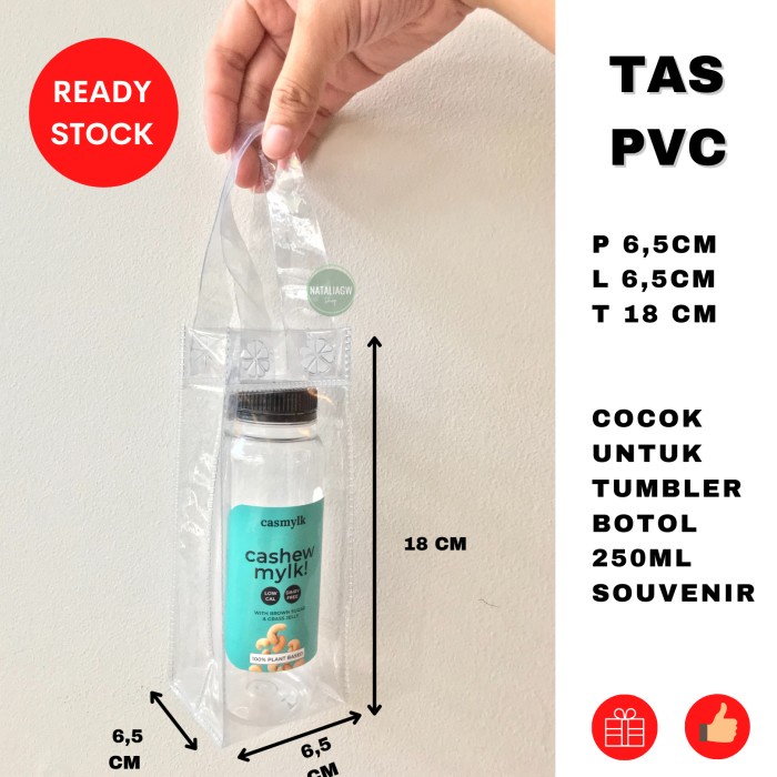 

PROMO Tas hampers mika pvc tumbler botol 250