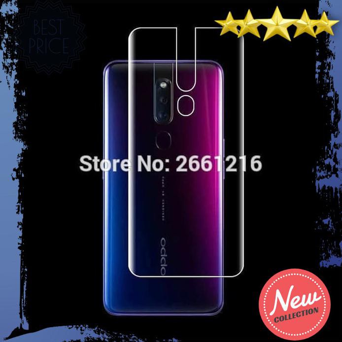 OPPO F11 F11 PRO ANTI GORES BELAKANG BACK CLEAR HYDROGEL
