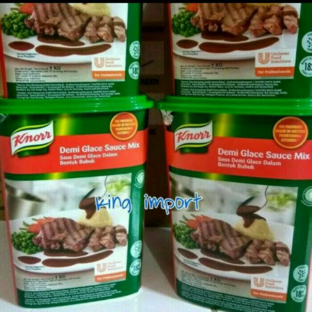 

KNORR DEMIGLACE SAUCE MIX 1KG/KNORR DEMI GLACE