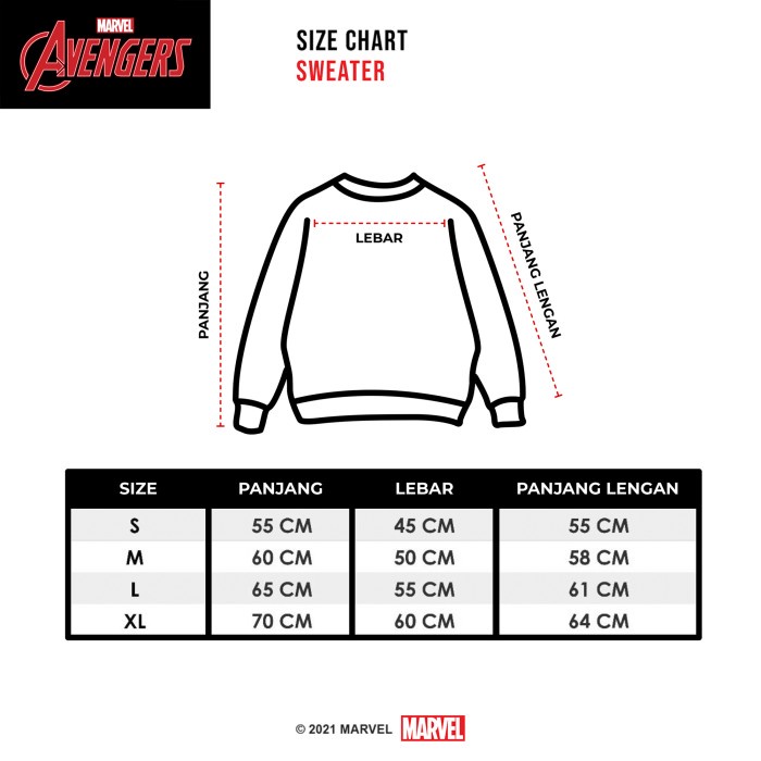 Marvel Crewneck / Sweater Crewneck Spiderman MSP225