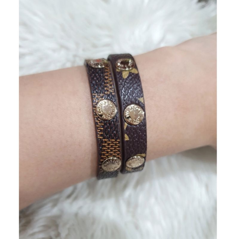 Promo Gelang kulit motif elv branded band Premium Quality  Gelang tangan  /gelang Tangan Wanita branded Band bahan kulit G992