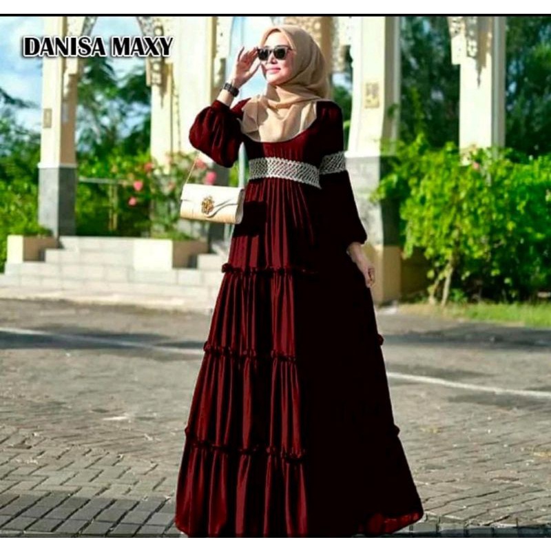 Danisa Maxy Gamis Busui Gamis Cerutu Gamis Renda Gamis Terbaru 2022 Gamis Hitam
