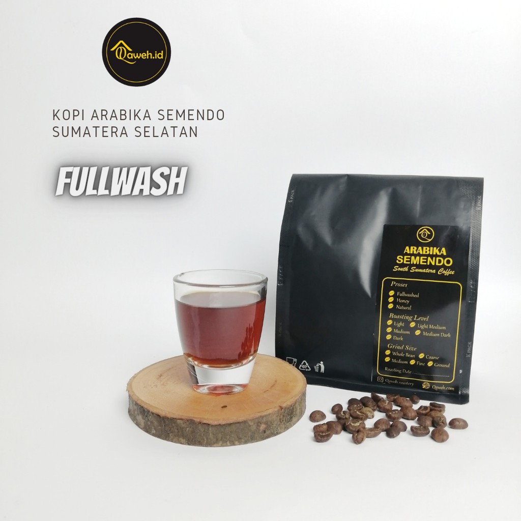 

Biji Kopi Arabika Semendo 100 Gr Fullwash