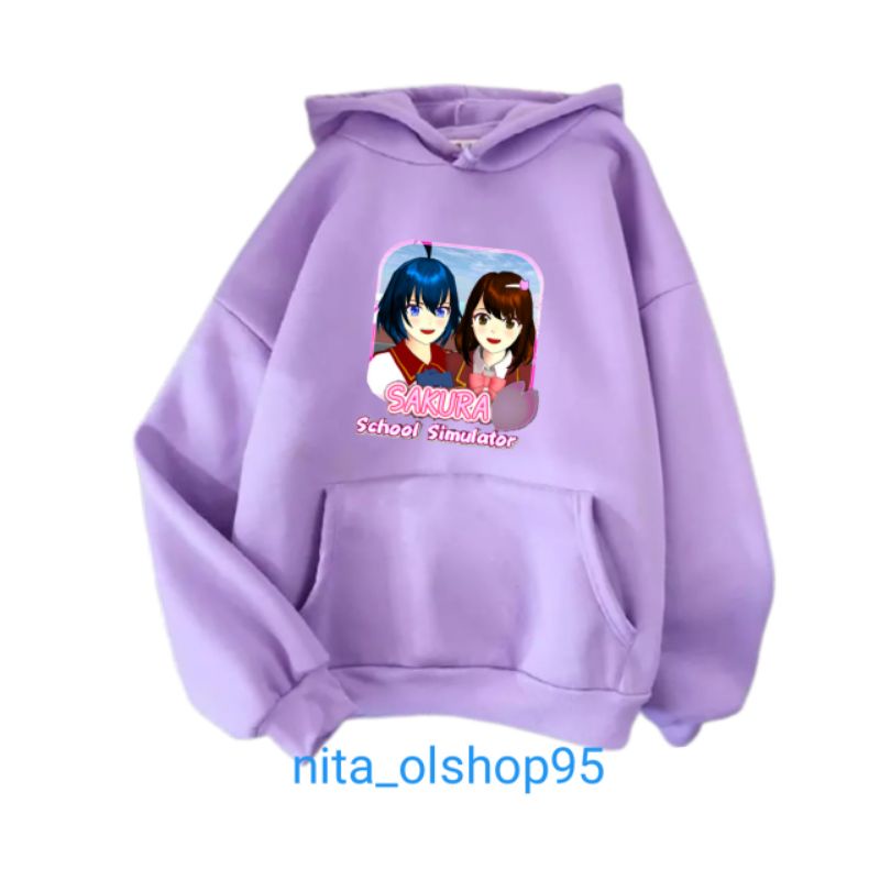 Hoodie anak sakura school simulator sweater anak sakura