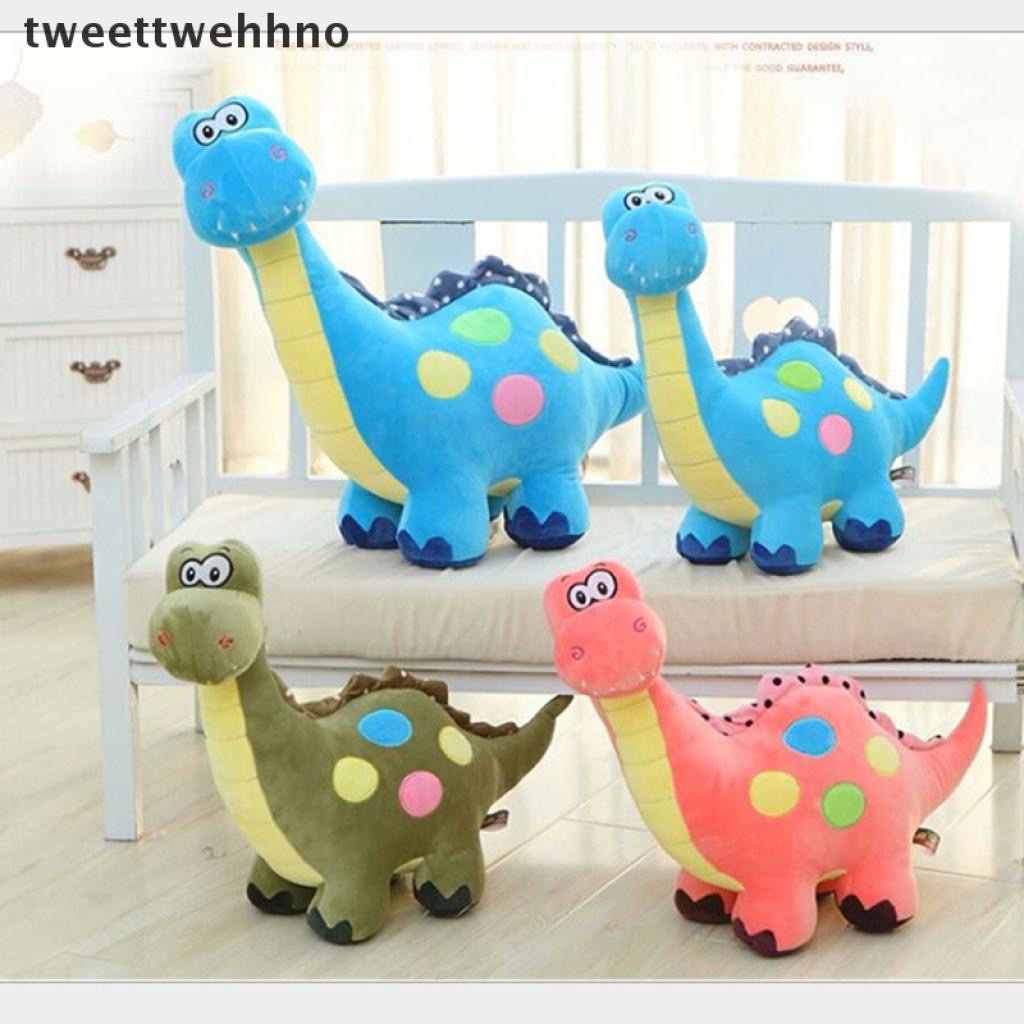 Boneka Dinosaurus Tompel Warna Warni 6 Varian Warna Berlabel SNI