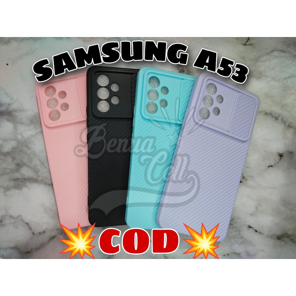 SAMSUNG A13 SOFTCASE SLIDING KAMERA SAMSUNG GALAXY A13 - BDC