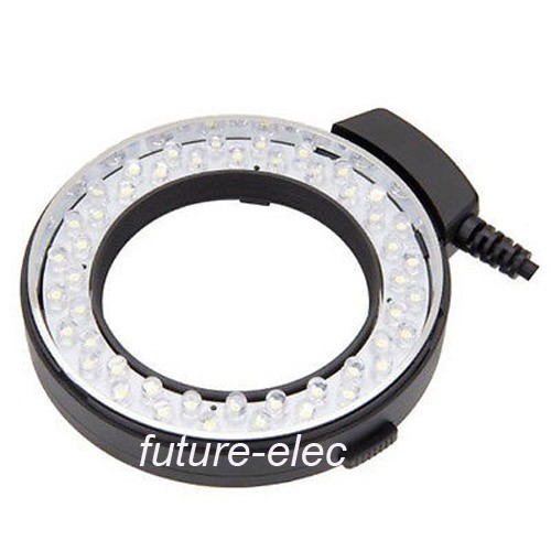 Lightdow Macro LED Ring Flash Light Kamera DSLR Canon Nikon Sony - LD-48 - Black