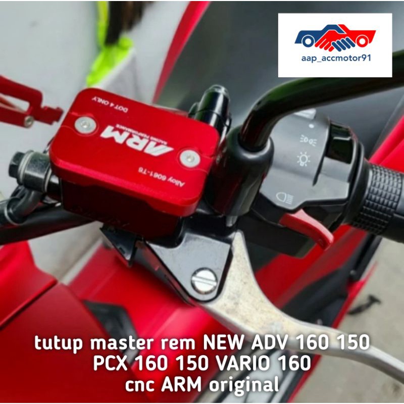 tutup master rem cnc ARM NEW ADV 160 150 NEW PCX 160 150 VARIO 160  COD