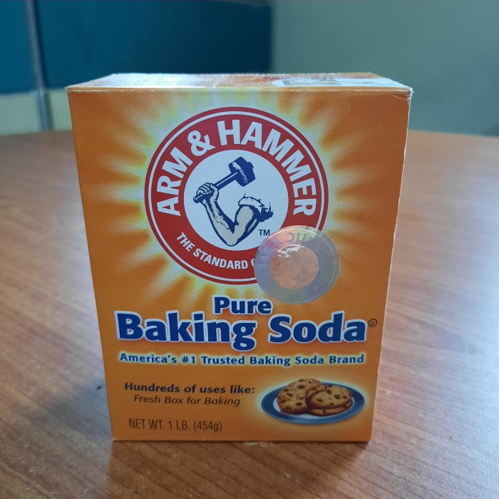 Jual Arm & Hammer Pure Baking Soda 454 Gram (Orinal Usa) Shopee Indonesia