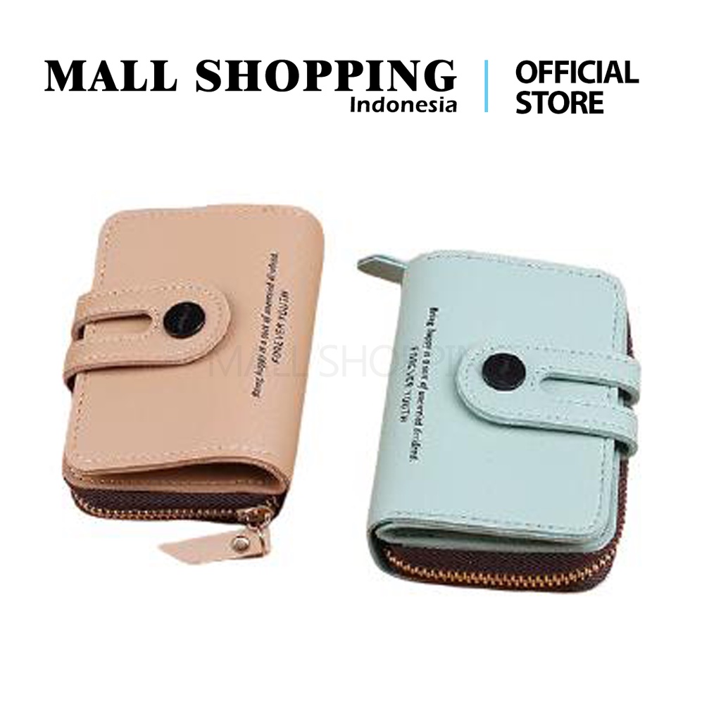 (COD) DOMPET LIPAT WANITA DOMPET MINI MALLSHOPPING