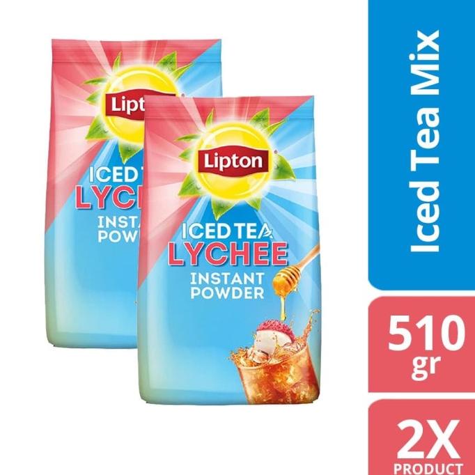 

(BISA COD) Lipton Ice Tea Mix Lychee 510gr Twin Pack TERBATAS Kode 759