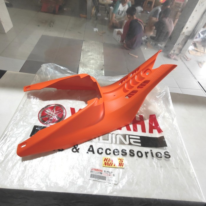 UNDER SEAT, COVER BAWAH JOK, TANGKI JUPITER MX NEW ORANGE (50C-10)