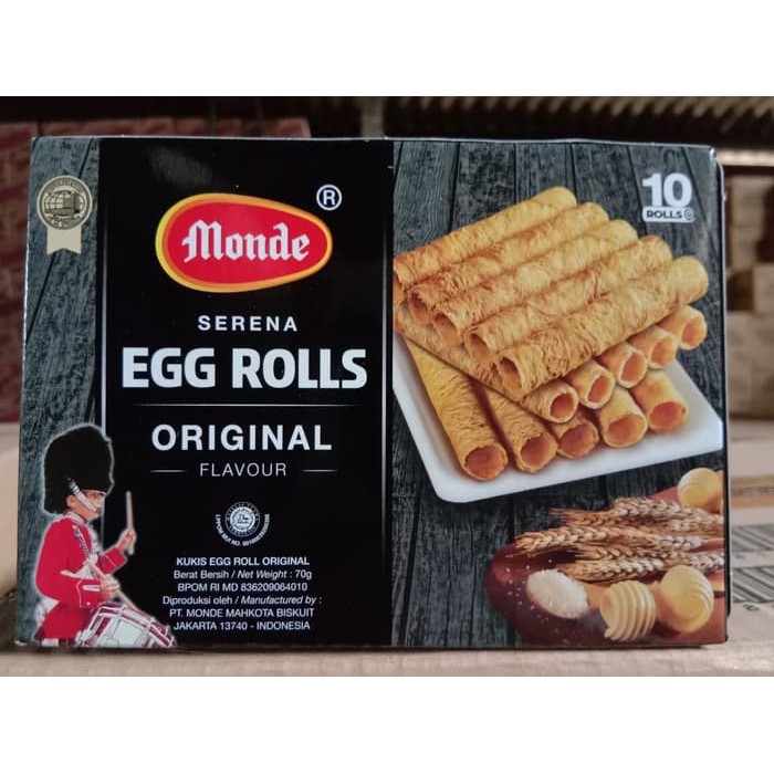 

MONDE SERENA EGGROLL ORIGINAL 70 GRAM