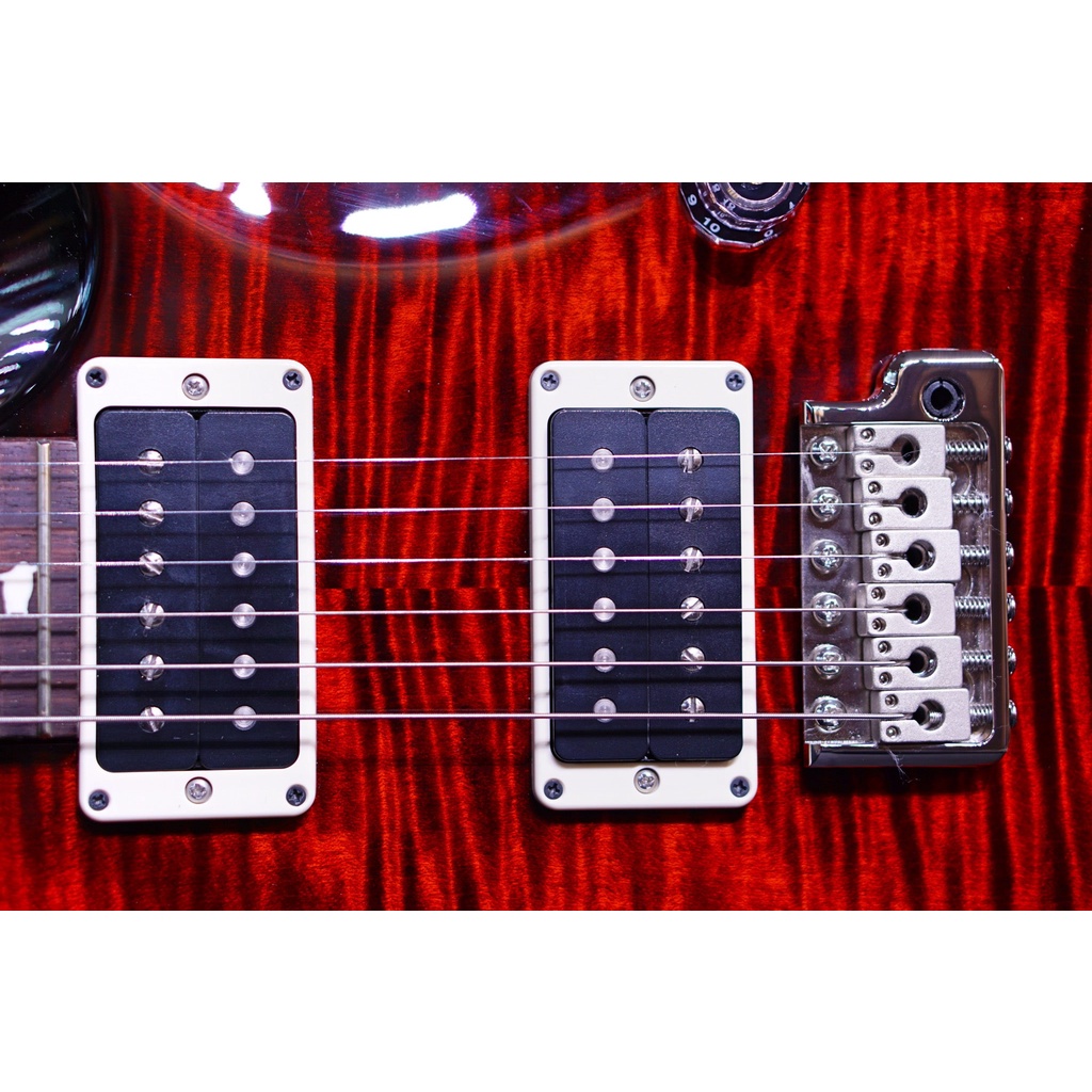 PRS CE24 fire red burst 0330128