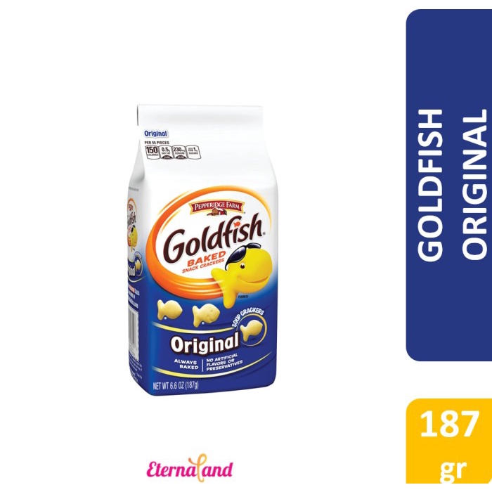 

INSTANT-CAMILAN- GOLDFISH BAKED SNACK CRACKERS ORIGINAL 6.6 OZ -CAMILAN-INSTANT.