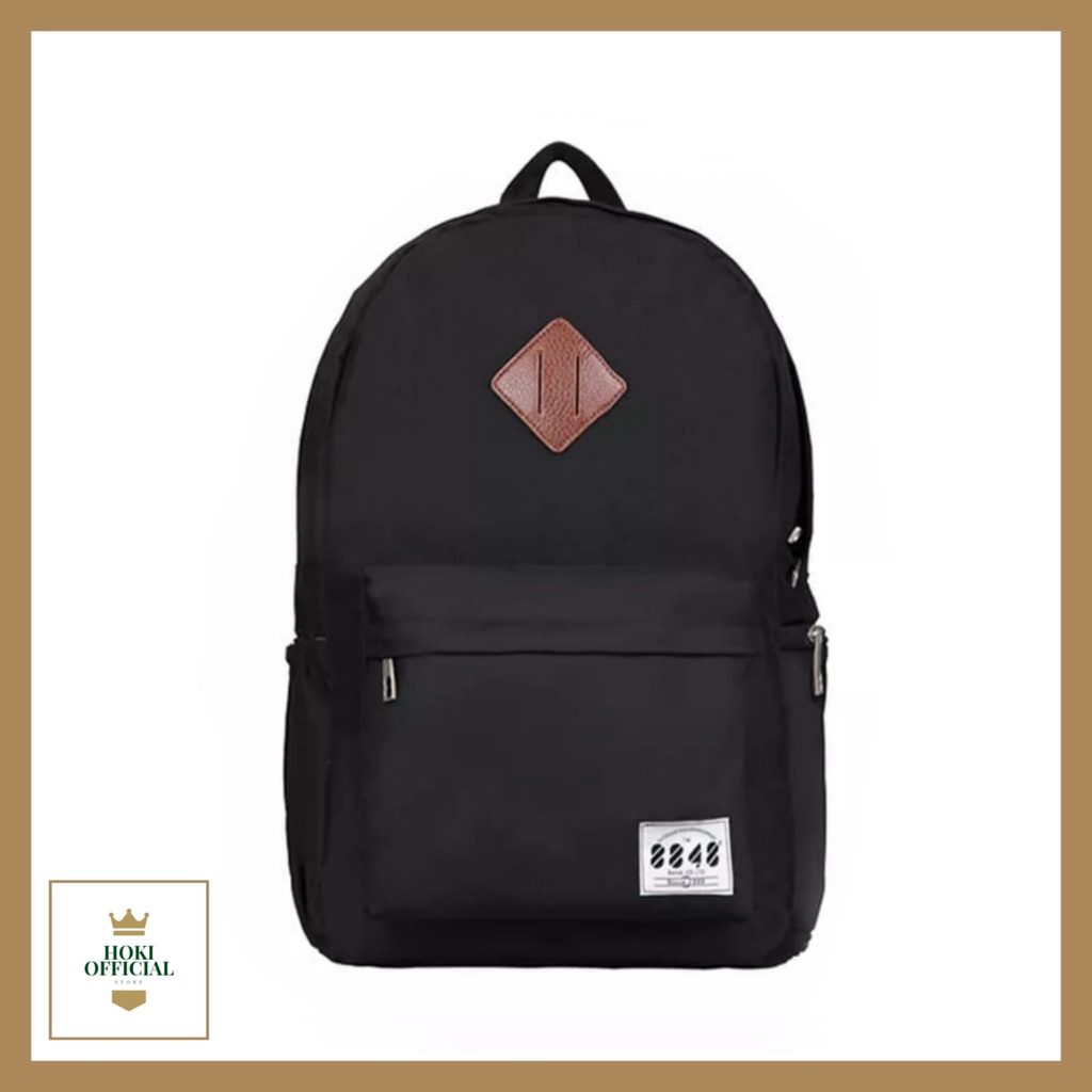 [COD] Tas Ransel Pria Motif Polos Ada Slot Laptop Kapasitas Besar Ransel Kuliah SMA SMP Tas Laptop HokiOfficial