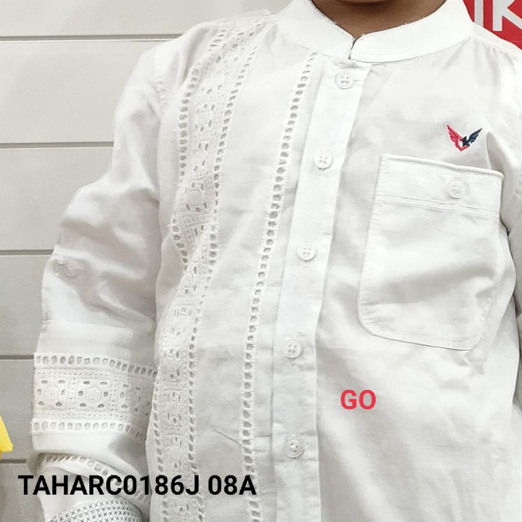 gos JC CARDINAL KIDS KEMEJA KOKO Anak Baju Muslim Lengan Panjang Atasan Taqwa Anak Laki Laki