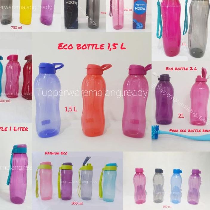 ✔️Stars TEMPAT MINUM/ BOTOL TUPPERWARE / ECO BOTTLE 500 ML/ GROOVY BOTTLE 750 ML/ ECO BOTTLE 1 LITER