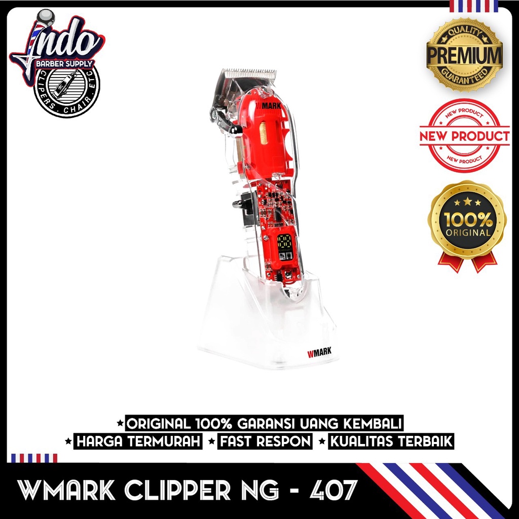 Wmark ng 407 408 hair clipper / mesin cukur rambut WMARK 407 WMARK 408