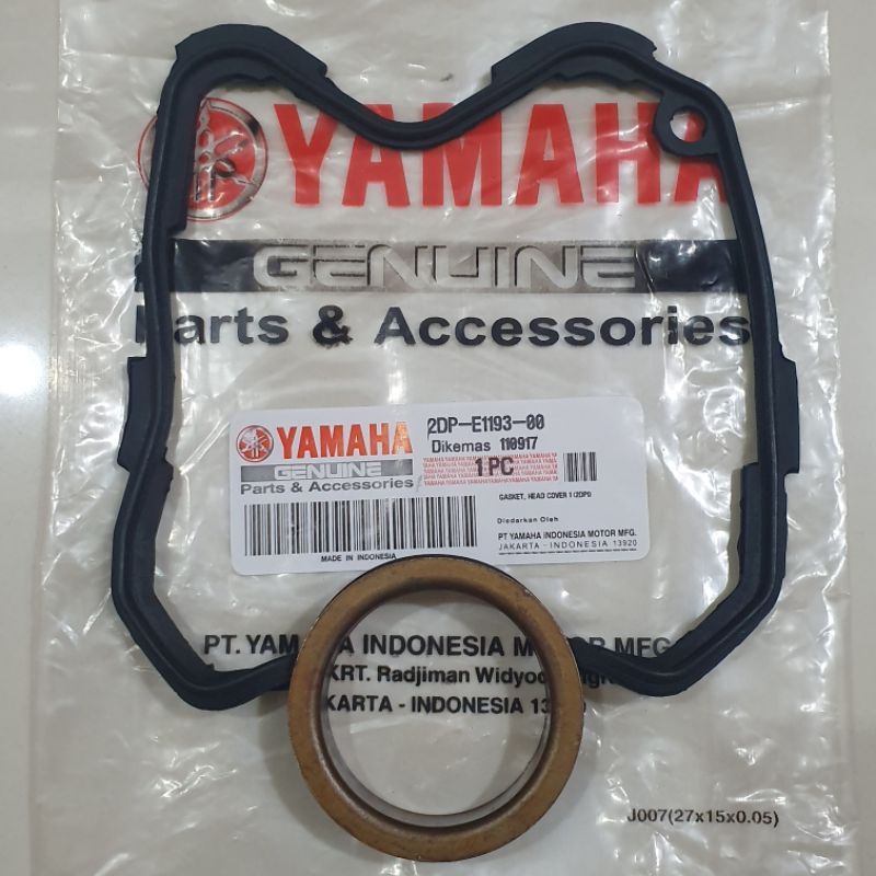 karet Head Gastket Cylinder Oring Cover Yamaha Nmax Aerox 155 2DP