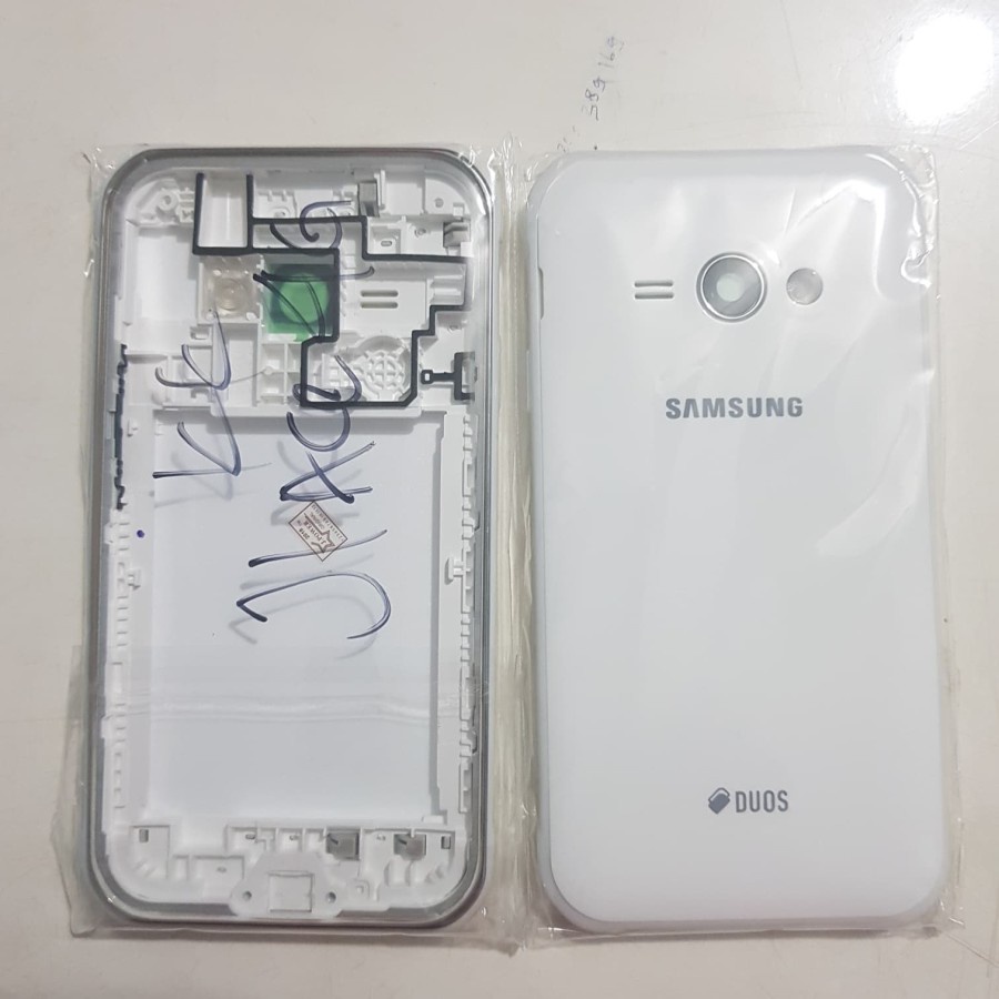 Casing Fullset Housing Samsung Galaxy J1 Ace J110G J110 White