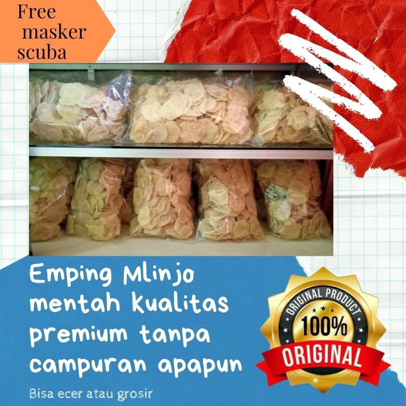 

Emping Mlinjo Mentah Premium Original