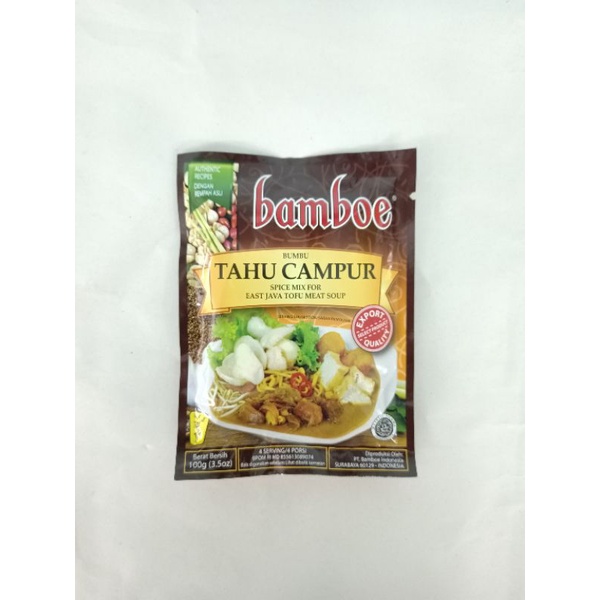 

Bamboe Bumbu Instan Tahu Campur 100gr
