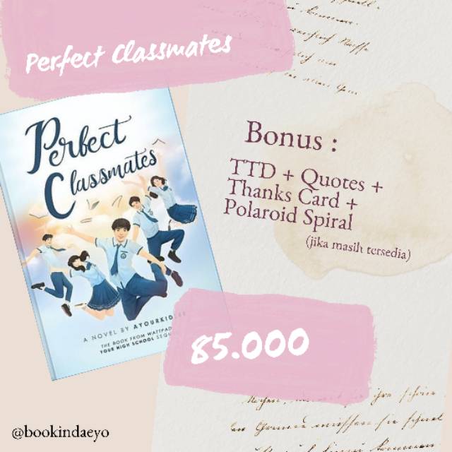 Novel Perfect Classmates by yourkidlee