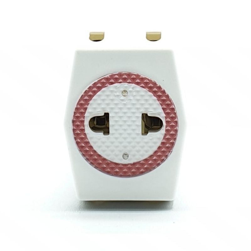 LY-911W Loyal Yunior Steker T Multi / Colokan Listrik T Steker 3 Lubang (Harga 1 Bj)