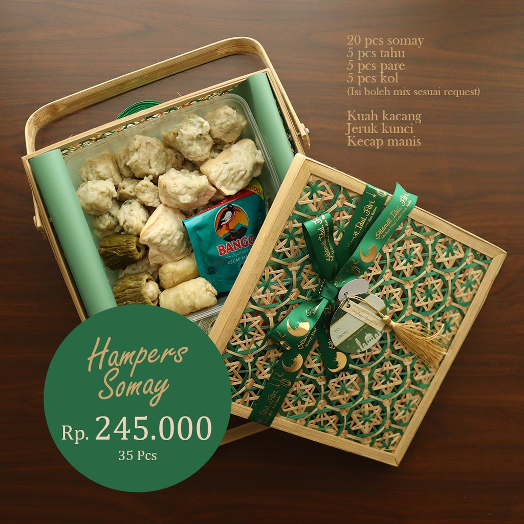 

Eid mubarak hampers - somay . parcel lebaran . hampers lebaran