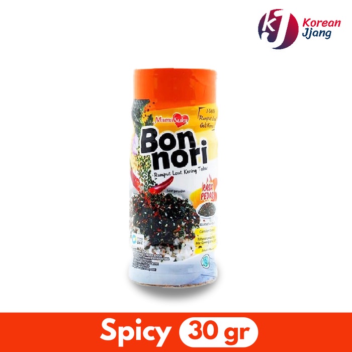 

ds201fs Mamasuka Bon Nori Botol 30Gr - Abon Rumput Laut Tabur - Spicy Dscscv