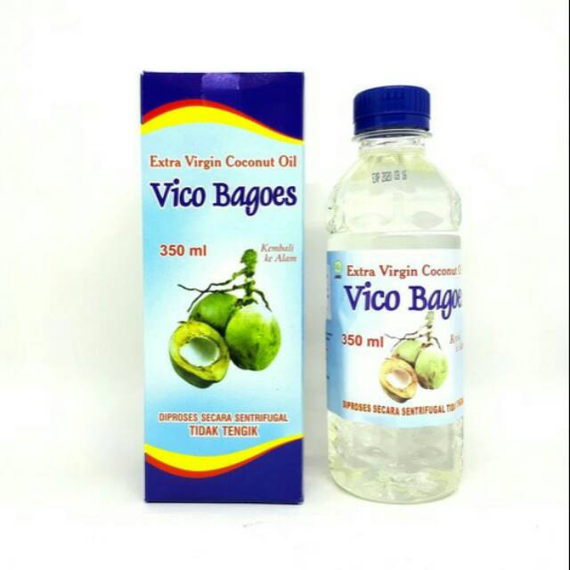 VICO Bagoes VCO Virgin Coconut Oil Minyak Kelapa Murni 350ml