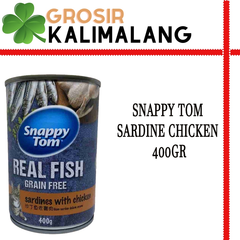 Snappy Tom Sardine Chicken 400gr