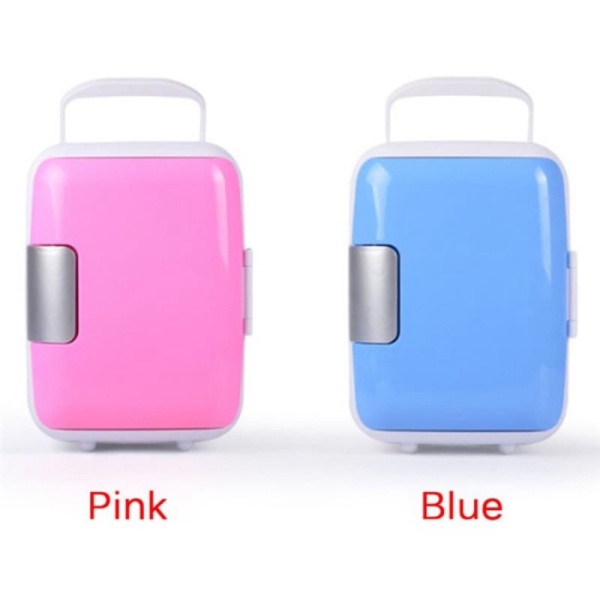 KULKAS MOBIL MINI 4L COOLING  WARMING REFRIGERATORS PORTEBEL - Biru