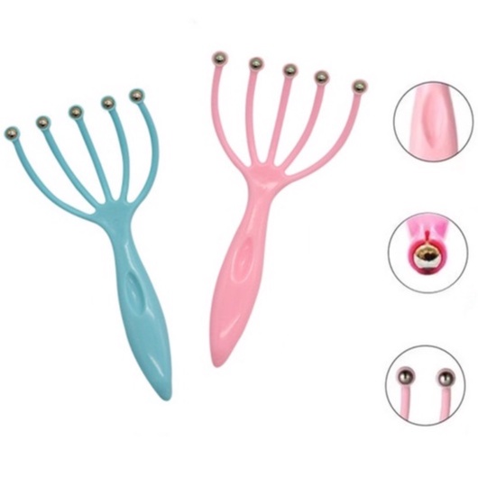 INDOMINI R531 Alat Pijak Kepala Terapi Kepala dan Badan alat Refleksi Kepala Badan Head Massager / Alat Pijat Kepala / Alat Terapi Kepala dan Badan / Alat Refleksi Kepala