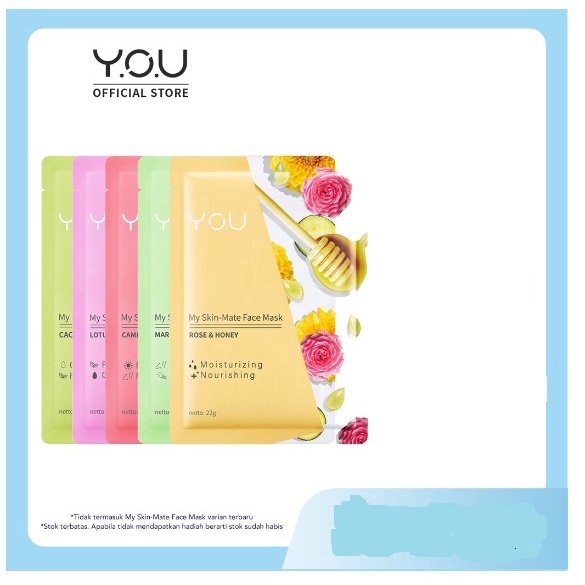 Y.O.U YOU My Skin-Mate Face Mask