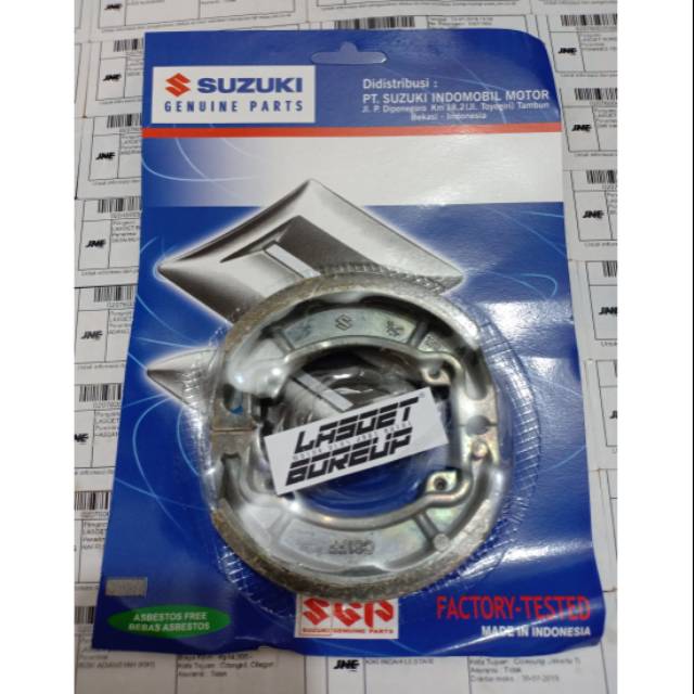 KAMPAS REM PIRODO DEPAN BELAKANG TROMOL TROMBOL SUZUKI A100 TRS KATANA TS100 GP100 ORI ORIGINAL SGP