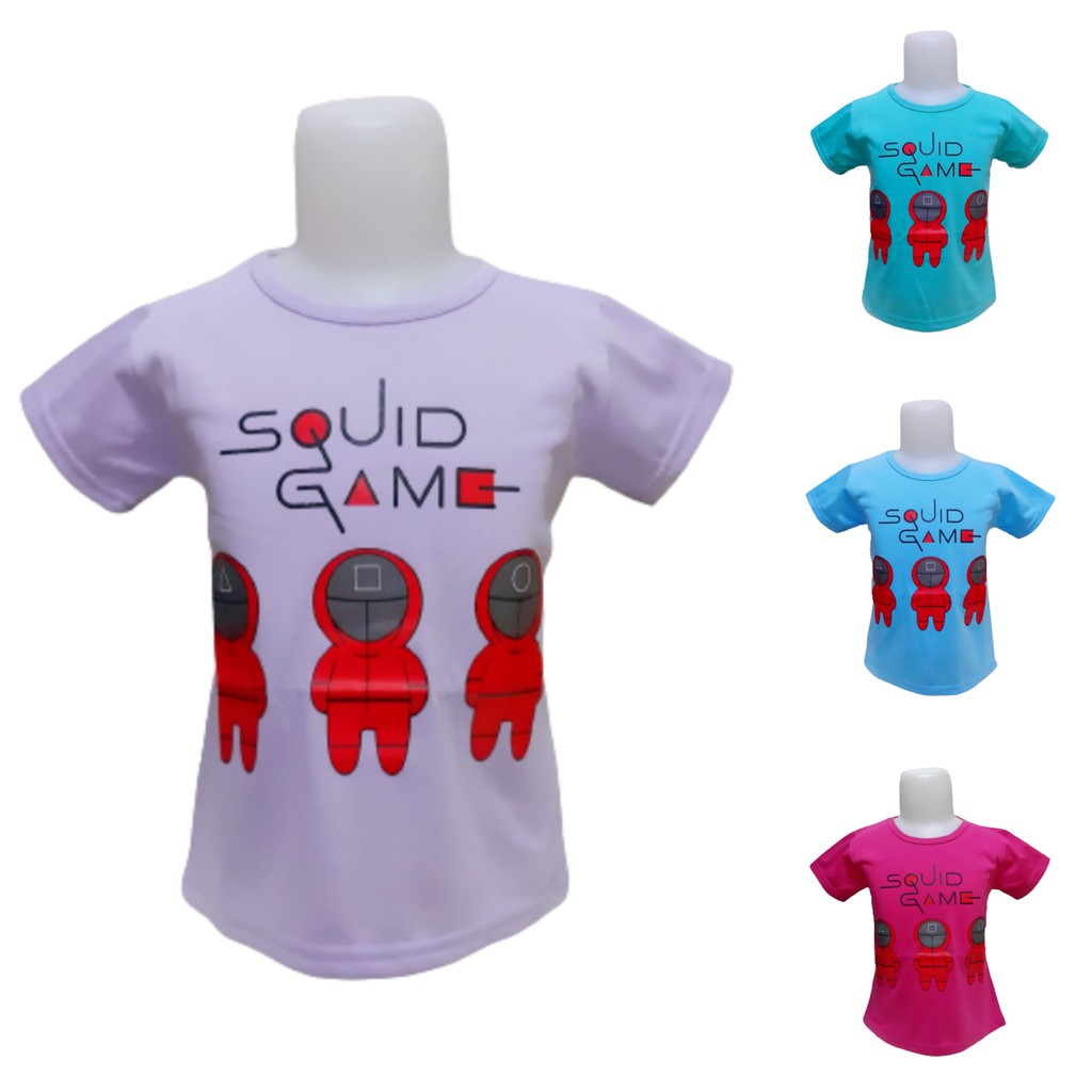 kaos anak perempuan/baju anak-anak lengan pendek maotif merry christmas