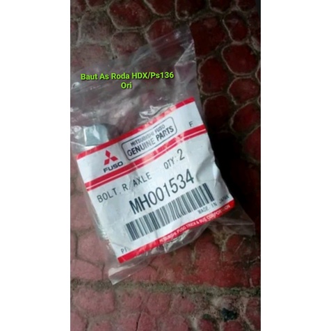 Baut As Roda HDX/PS136  Ori