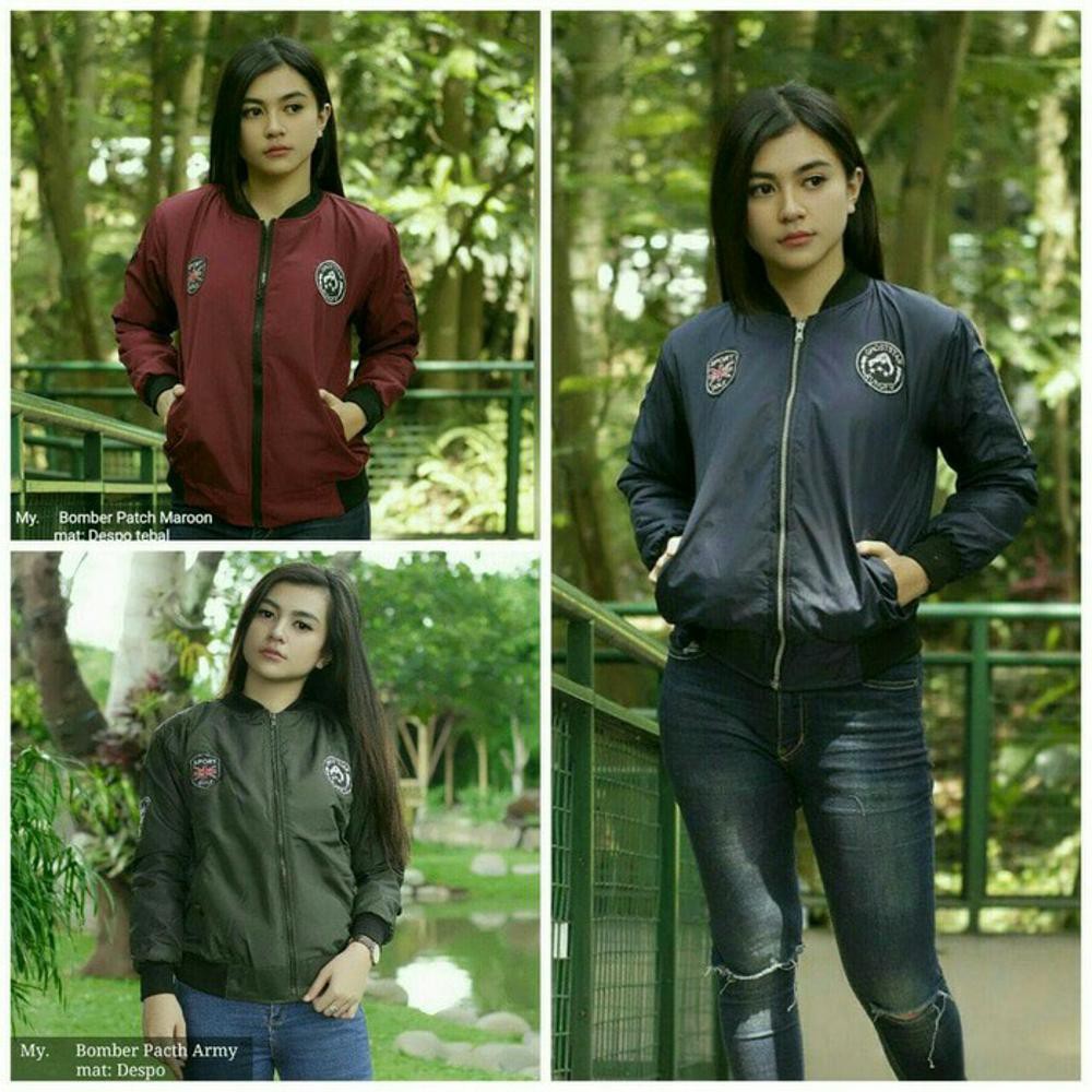 Bomber Despo Patch On stock Jaket Boomber Termurah