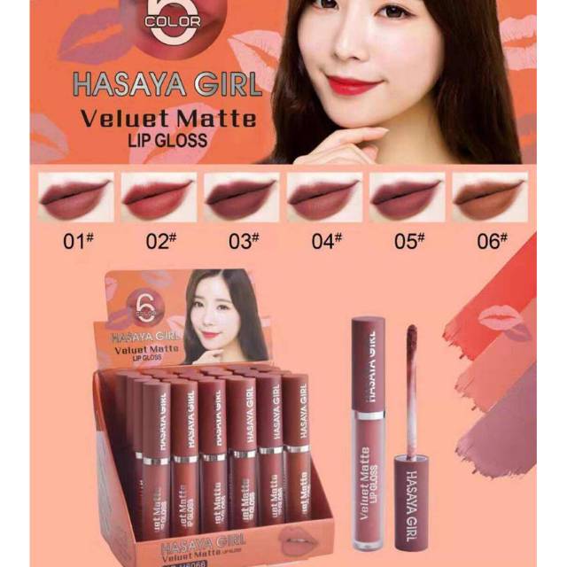 Lipgloss Hasaya Girl veluet matte