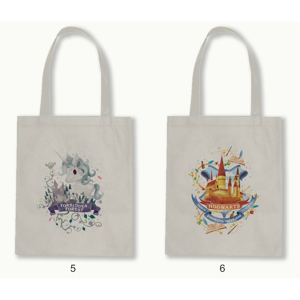 TOTE BAG BLACU 30X40 - HARRY POTTER series.04